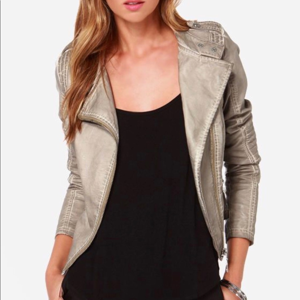Black Swan Vegan leather jacket